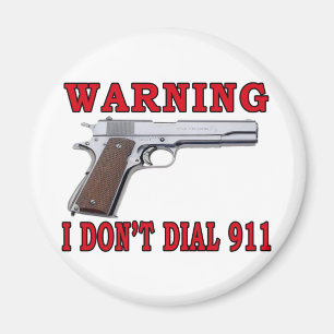 Imán No marque el 911