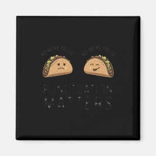 Imán No Más Tacos Puntuación S - Este Gracioso Regalo E