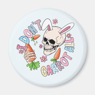 Imán No me agota para nada - Conejo de cráneo y Pascua