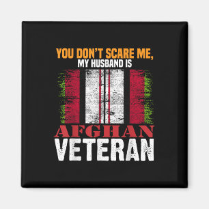Imán No me asustas, mi marido es afgano, veterano.