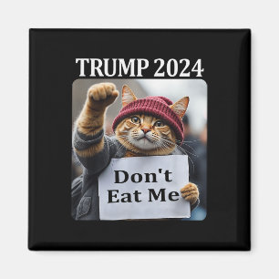 Imán No me comas gatos por Trump 2024 1