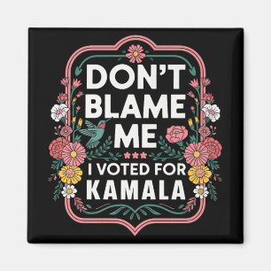Imán No Me Culpen De Haber Votado Por Kamala.