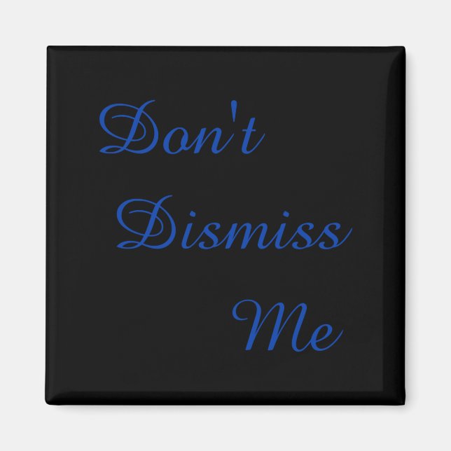 Imán No me desestimes (Frente)