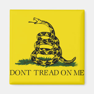 Imán No me enseñes la bandera de Gadsden