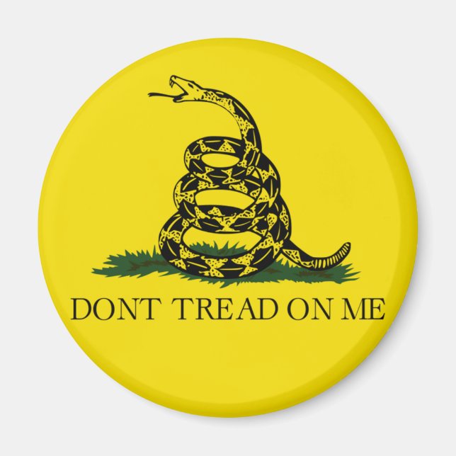 Imán NO ME HAGAN EL TREAD, La Bandera De Gadsden (Frente)