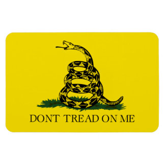 Imán NO ME HAGAN TREAD Rattlesnake La bandera de la Rev