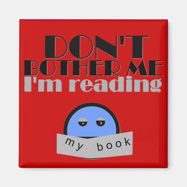 Imán No me molestes (Frente)