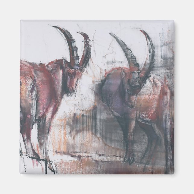 Imán No mires abajo (Frente)