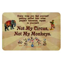 Imán No mis monos, no mi circo