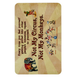 Imán No mis monos, no mi circo