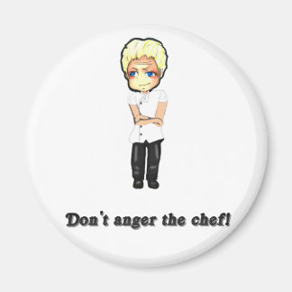 Imán ¡No molestes al chef!