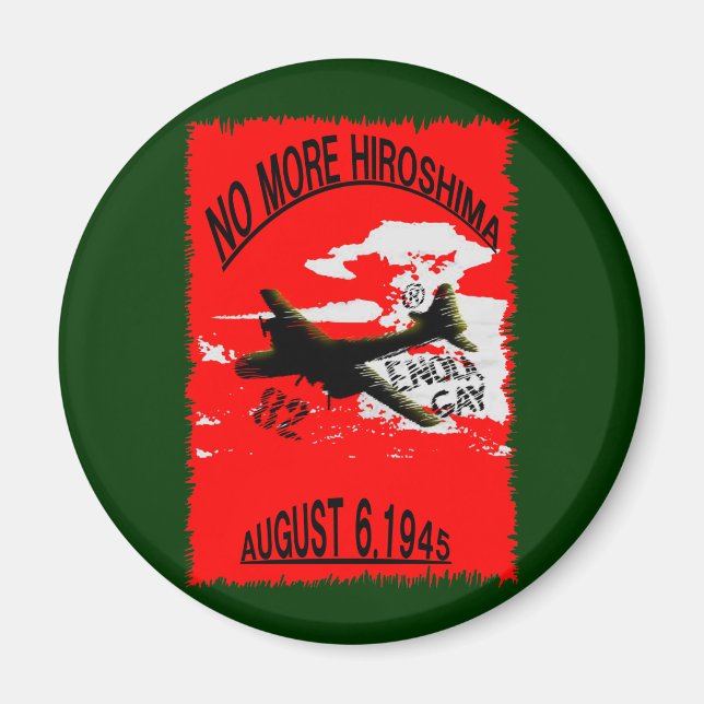 IMÁN NO MORE HIROSHIMA (Frente)