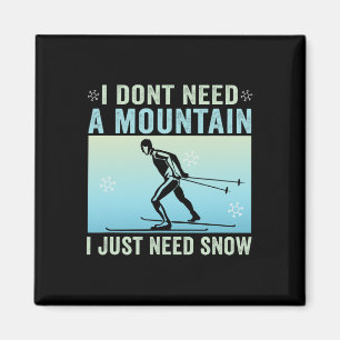 Imán No necesito una montaña solo necesito una cruz de
