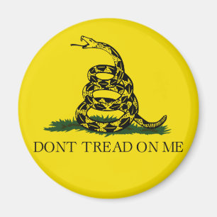 Imán NO PISE EN MÍ, la bandera de Gadsden