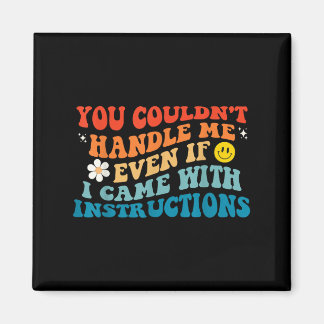 Imán No Podías Manejarme Aunque viniera con Instruc