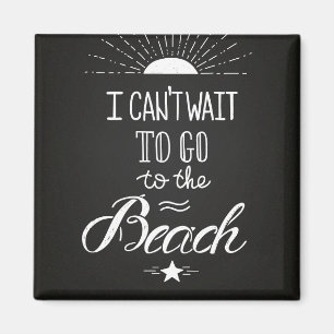 Imán No puede esperar para ir a la playa
