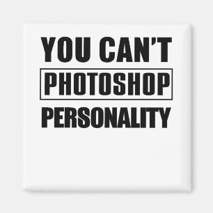 Imán No puedes fotografiar la personalidad