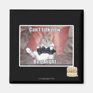 Imán No puedo hablar ahora, lucha jefe.