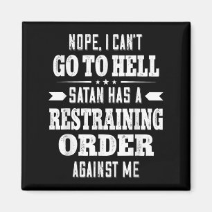Imán No puedo ir al infierno Satanás tiene una orden de