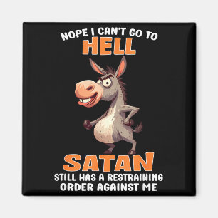 Imán No puedo ir al infierno Satanás tiene una orden de