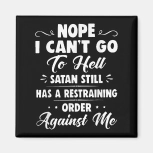 Imán No puedo ir al infierno Satanás todavía tiene una 