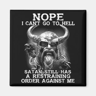 Imán No puedo ir al infierno Stan tiene un vikingo con