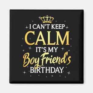 Imán No puedo mantener la calma, es mi regalo de cumple