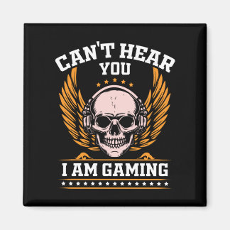 Imán No puedo oírte estoy jugando