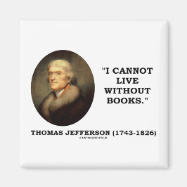 Imán No puedo vivir sin libros