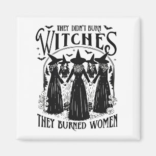 Imán No quemaron brujas mujeres feministas Wi-Fi