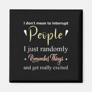 Imán No Quiero Interrumpir A La Gente... Remembrujar al