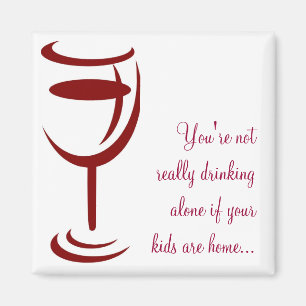 Imán No realmente bebiendo solamente si sus niños son