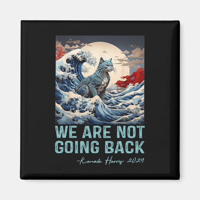 Imán No Regresar Una Oleada De Gatos Azules Para Kamala (Frente)