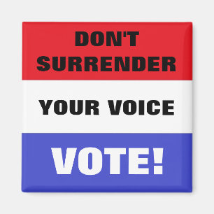 Imán ¡No renuncies a tu voto de voz!