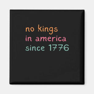 Imán No Reyes En América Desde 1776 Libertad Anti Coron