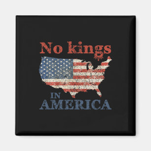 Imán No Reyes En Estados Unidos Vintage De Bandera De E