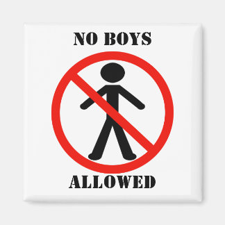 Imán No se permiten niños