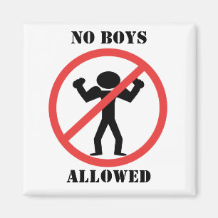 Imán No se permiten niños