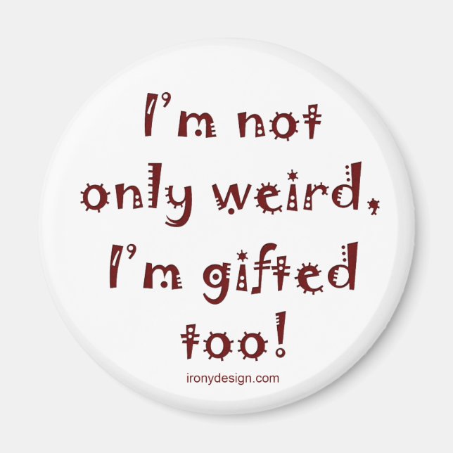 Imán No sólo raro (Frente)