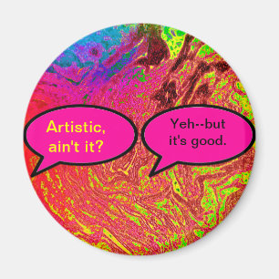 Imán No son artísticos los regalos del MUSEO Zazzle