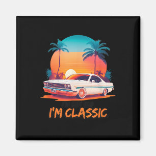 Imán No Soy Clic De Im Viejo, Gráfica De Coche Graciosa