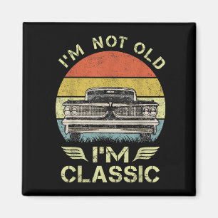 Imán No Soy El Viejo Im Clic Funny Car Graphic - Mens Y