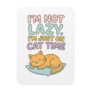 Imán No Soy Perezoso, Estoy en Hora de Gato – Dormir Es