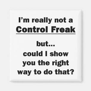 Imán No soy realmente obseso del control