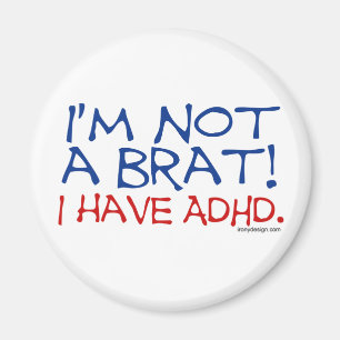 Imán ¡No soy un palo de golf! Tengo ADHD