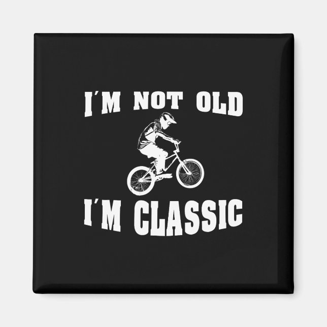 Imán No soy viejo soy clic - Para los hombres que aman  (Frente)