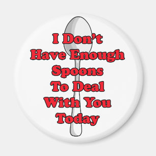 Imán ¡No Suficientes Cucharas!