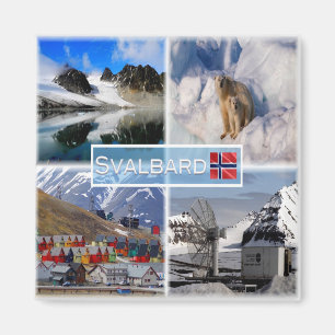 Imán NO Svalbard - Gullybreen Magdalenefjorden -