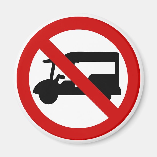 Imán NO TAXI ⚠ Tk-Tuk ⚠ (Frente)