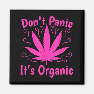 Imán No te asustes Es marihuana orgánica T Leaf Ston